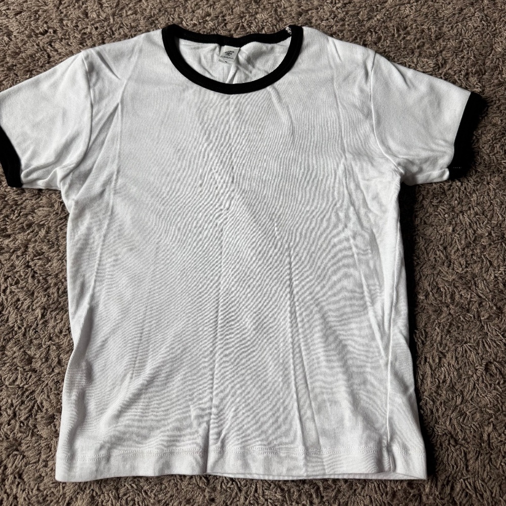 Los Angeles Apparel ribbed ringer tee